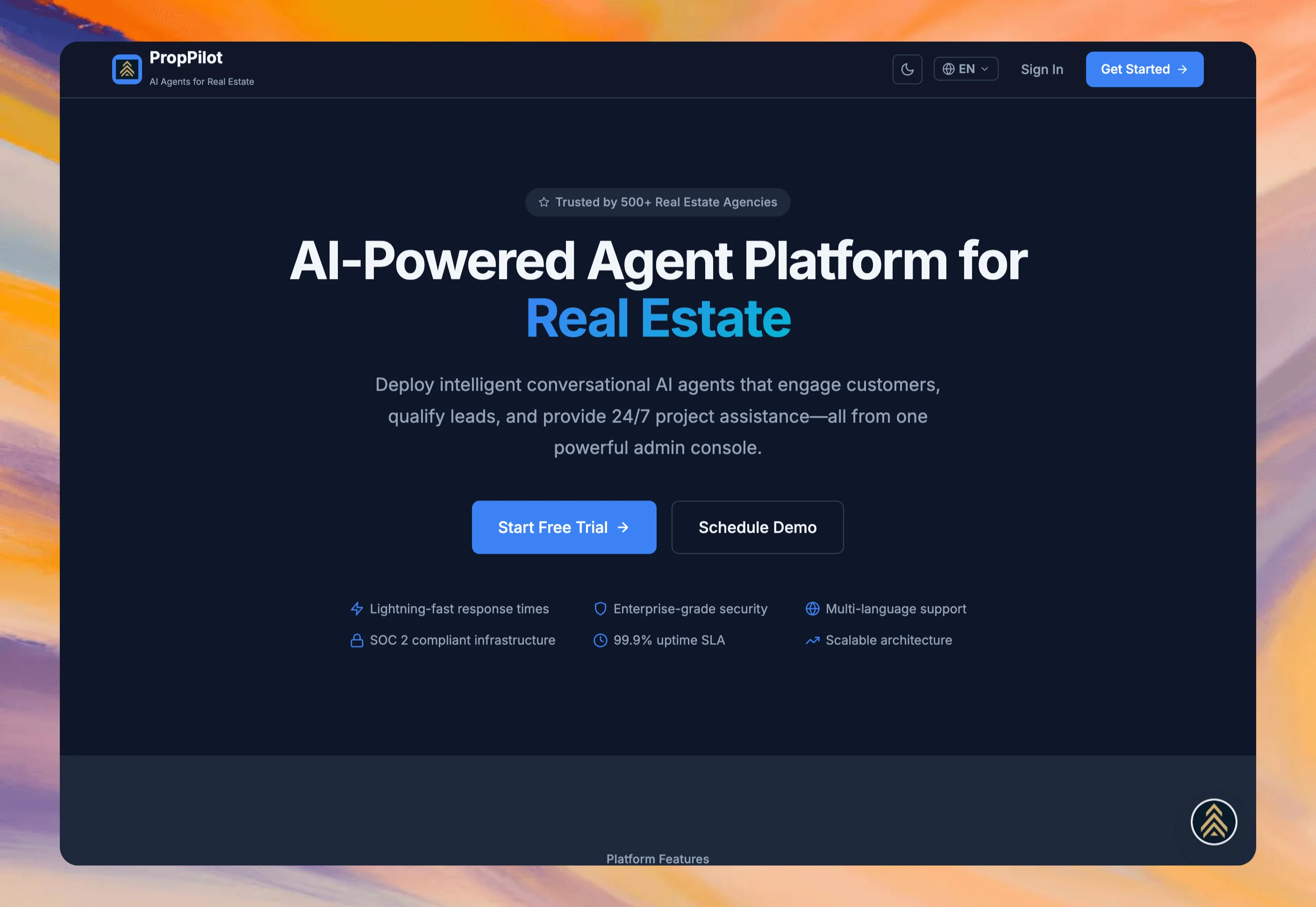 PropPilot - SaaS · PropTech · Dubai